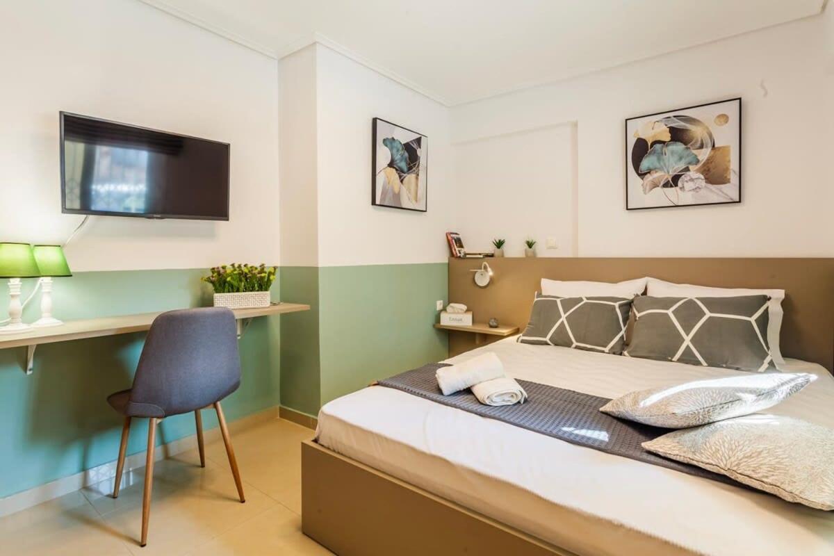 Kalamata Lime Studio - Cozy Gem With Private Parking Buitenkant foto