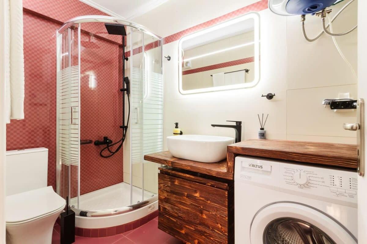 Kalamata Lime Studio - Cozy Gem With Private Parking Buitenkant foto